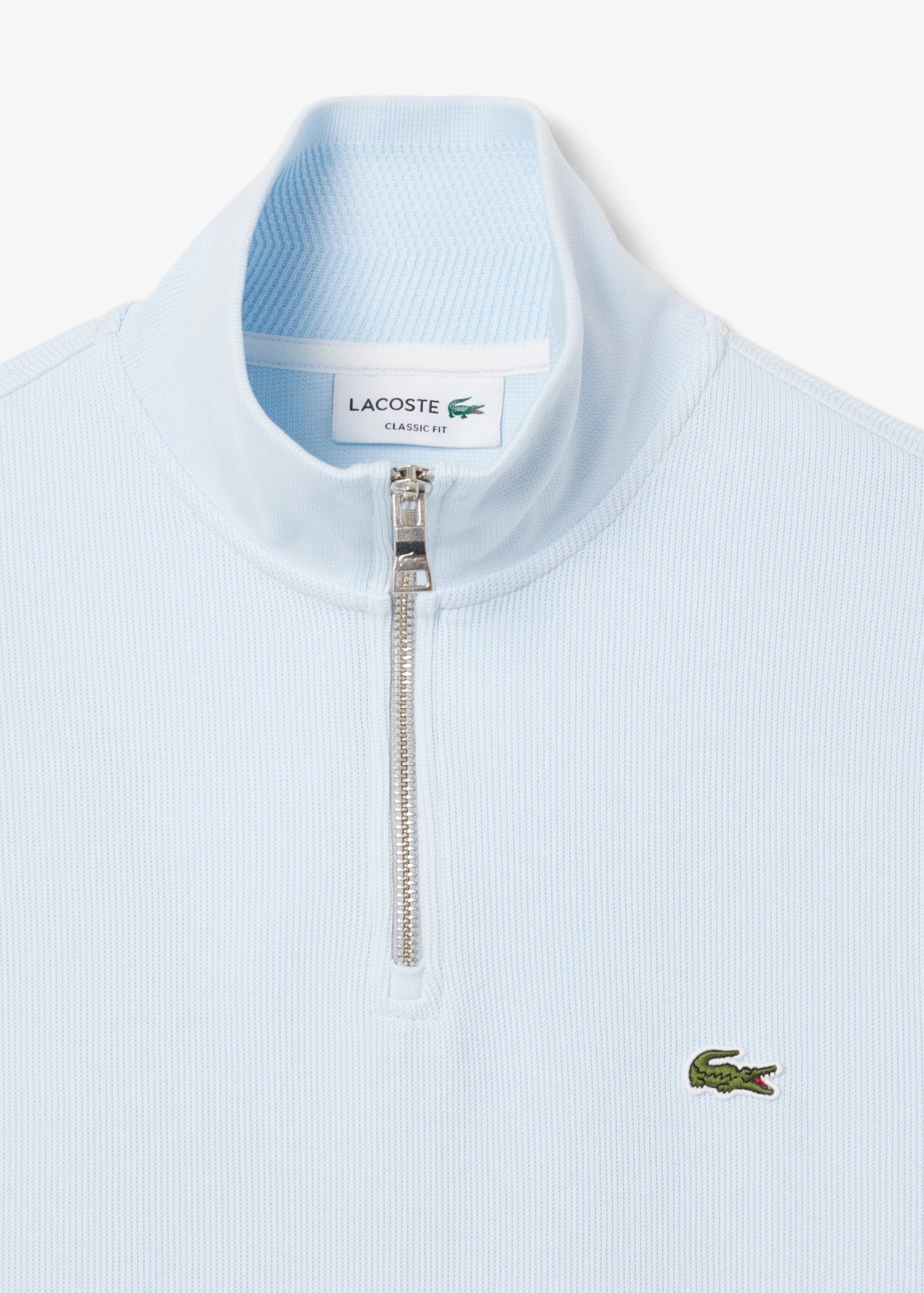 Pull camionneur Lacoste bleu