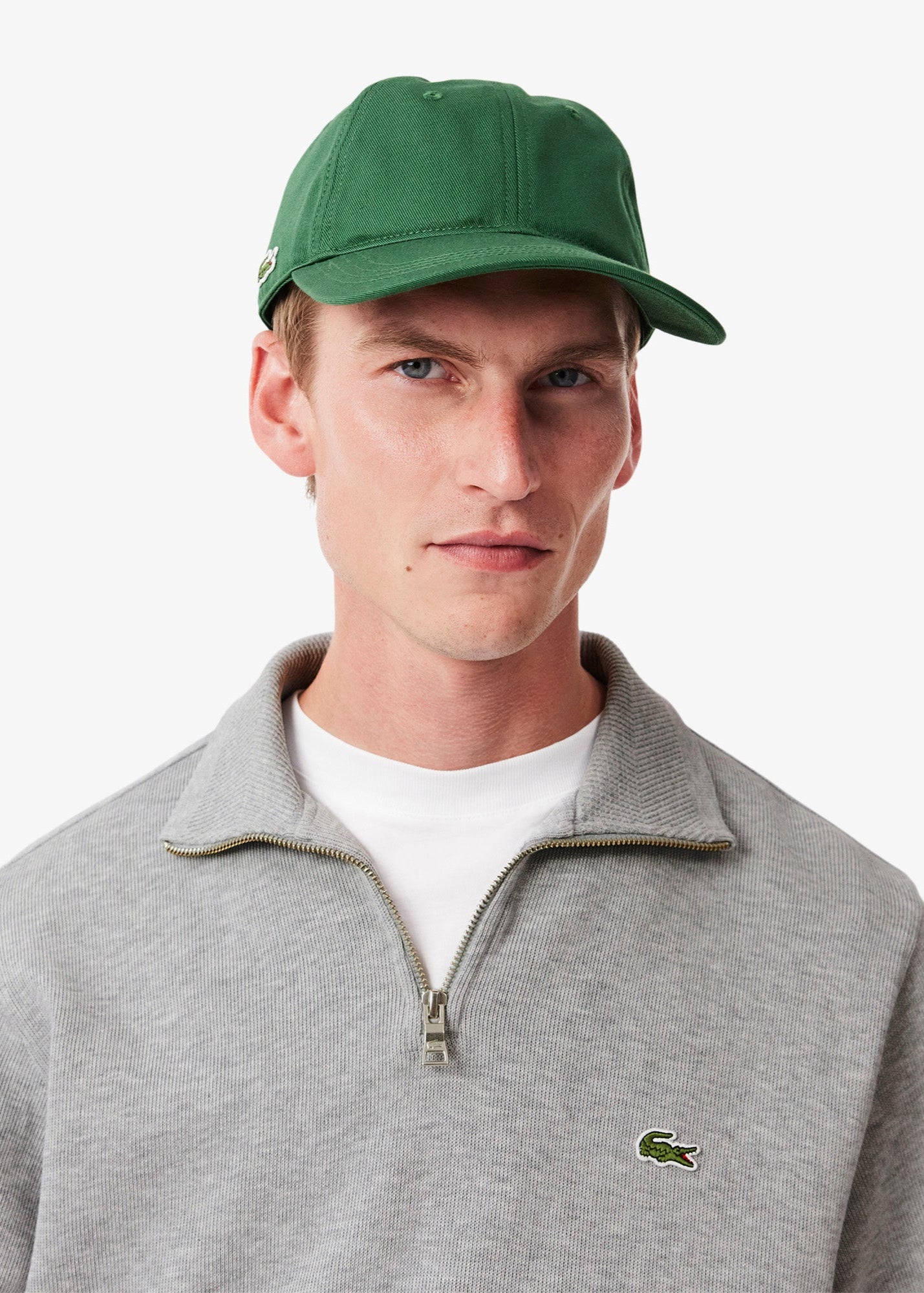 Sweat camionneur Lacoste gris