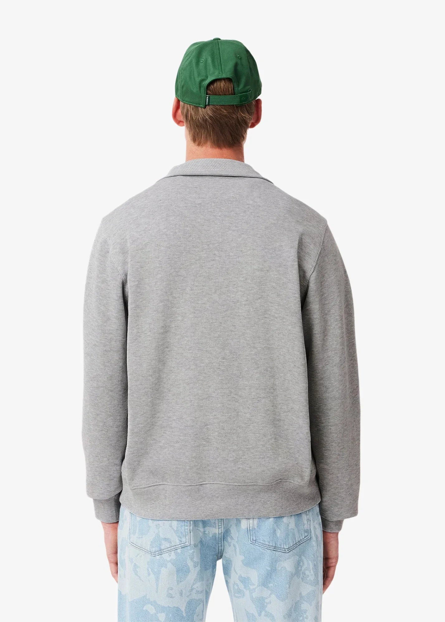 Sweat camionneur Lacoste gris