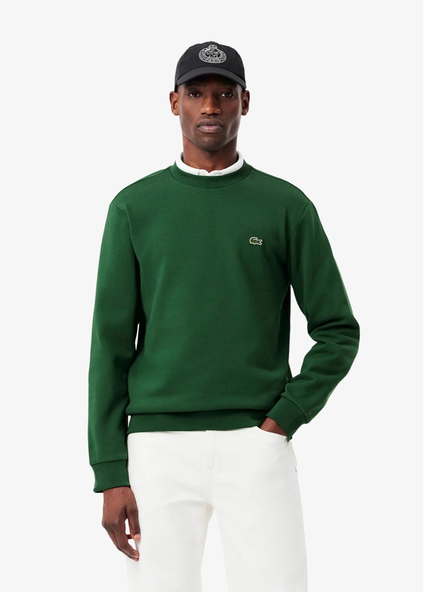 Sweat Lacoste vert