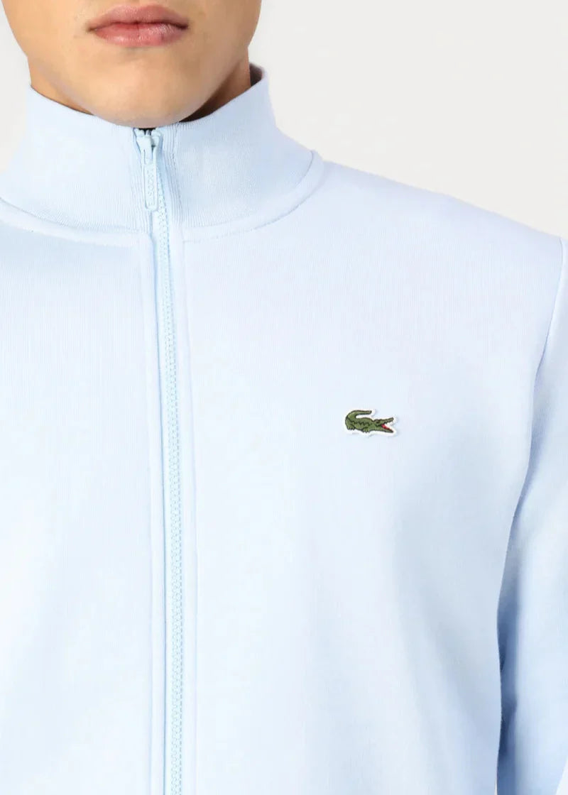 Sweat zippé Lacoste bleu