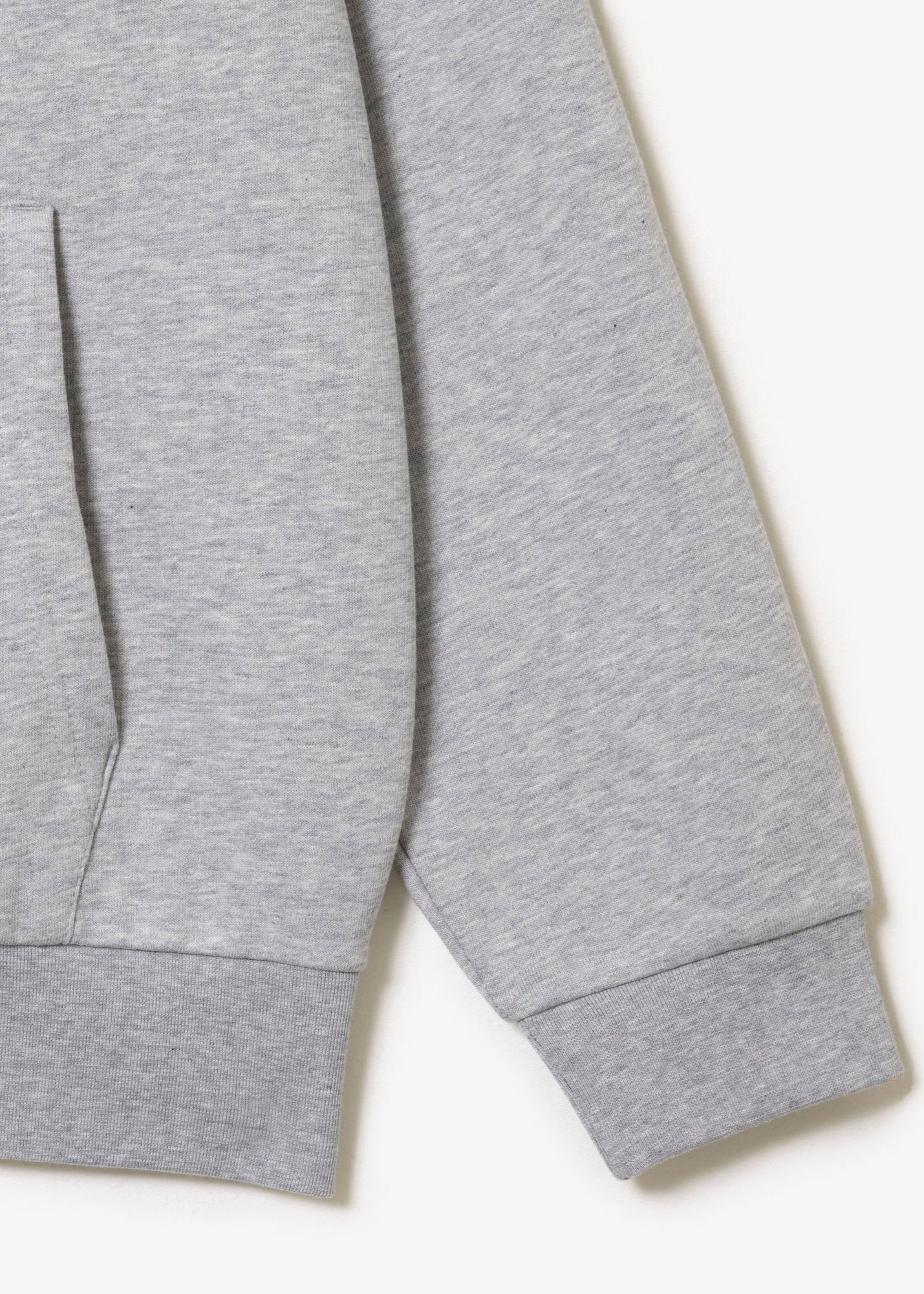 Sweat zippé à capuche Lacoste gris