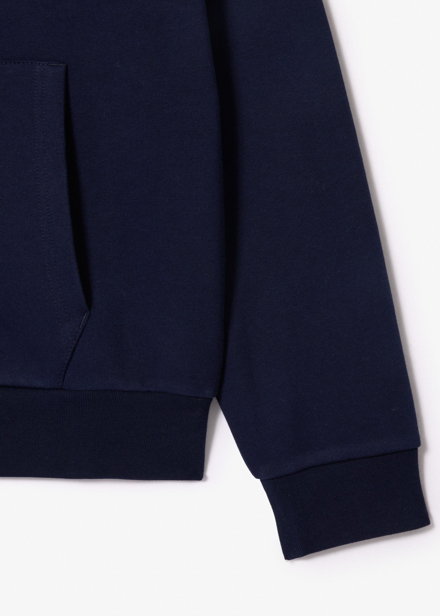 Sweat zippé à capuche Lacoste marine