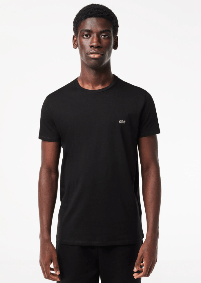 T-shirt Lacoste noir
