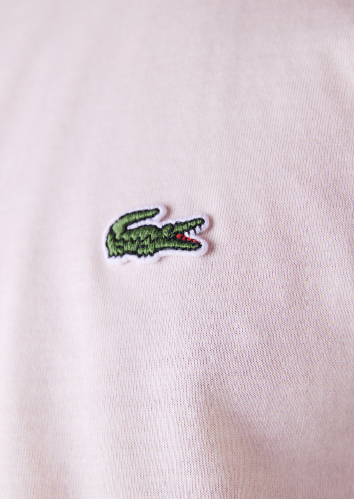 T-shirt Lacoste rose clair