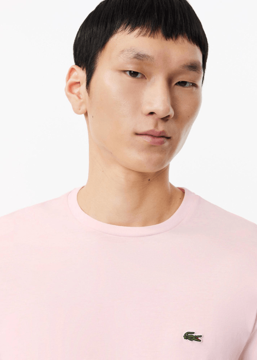 T-shirt Lacoste rose clair