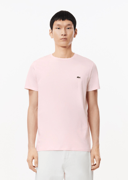 T-shirt Lacoste rose clair