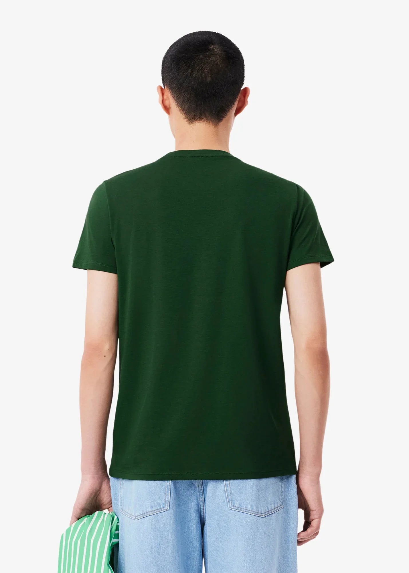T-shirt Lacoste vert foncé