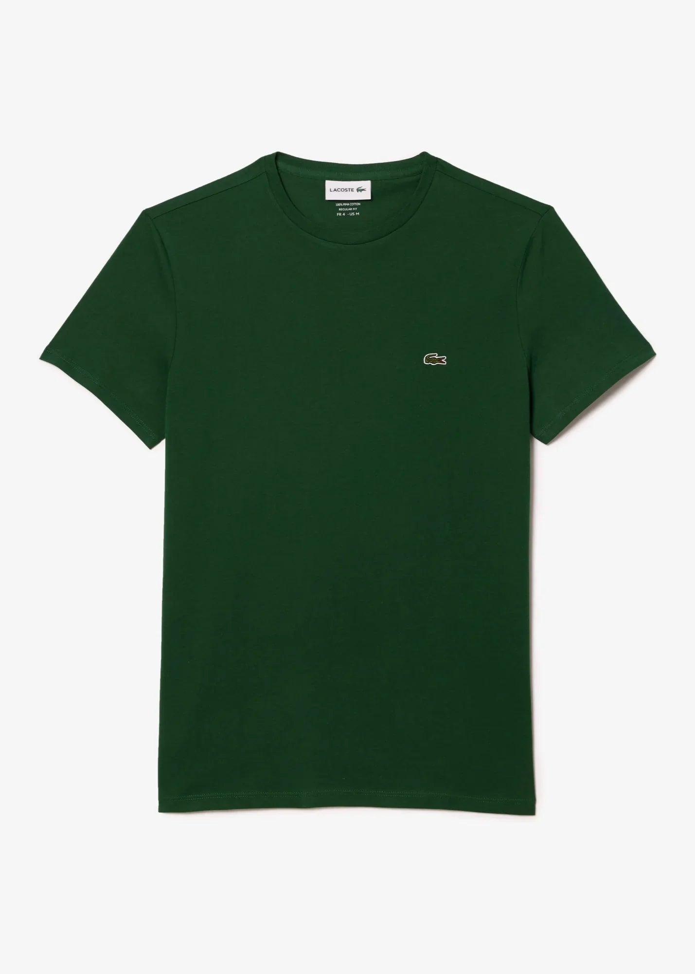 T-shirt Lacoste vert foncé