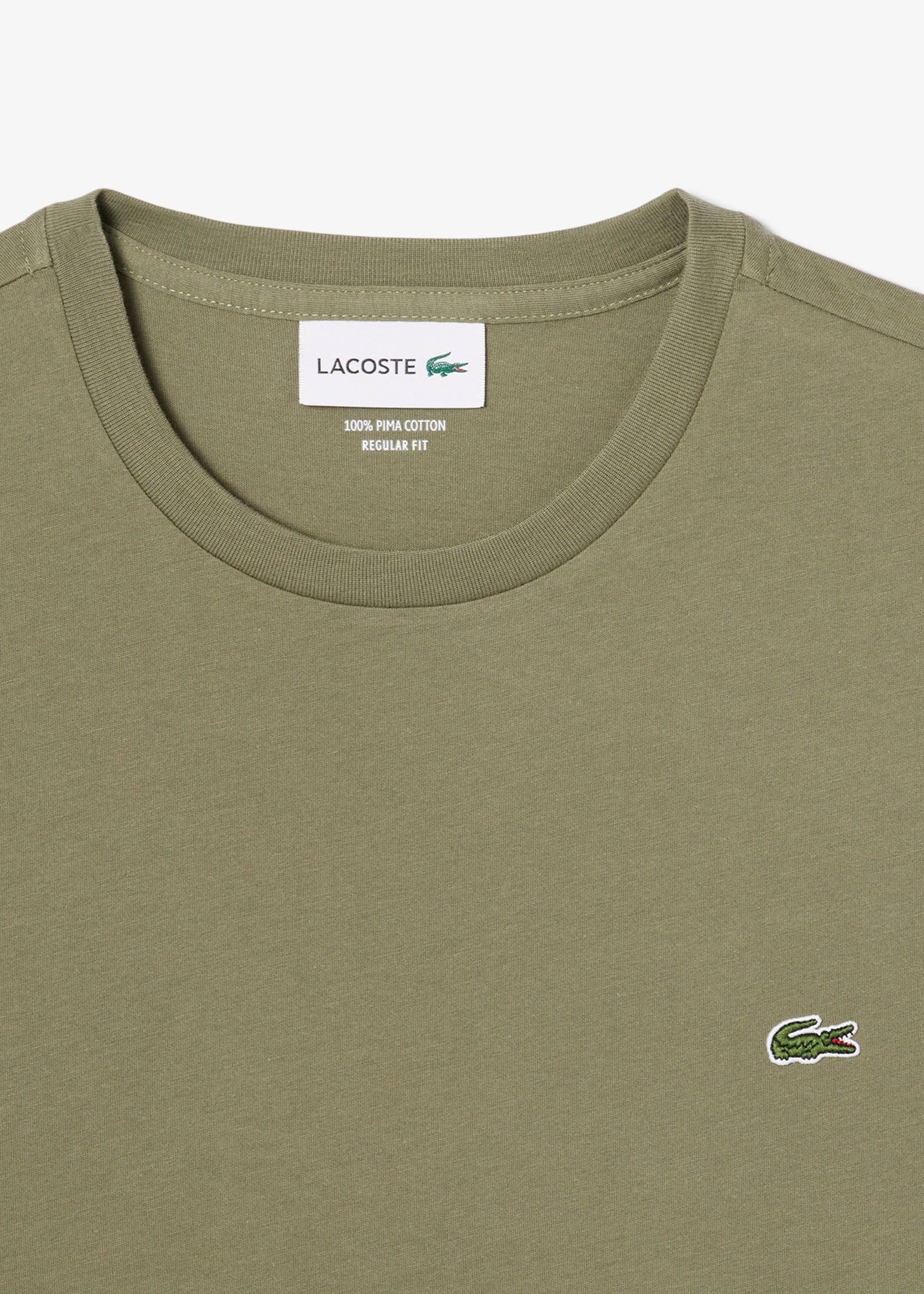 T-shirt Lacoste kaki
