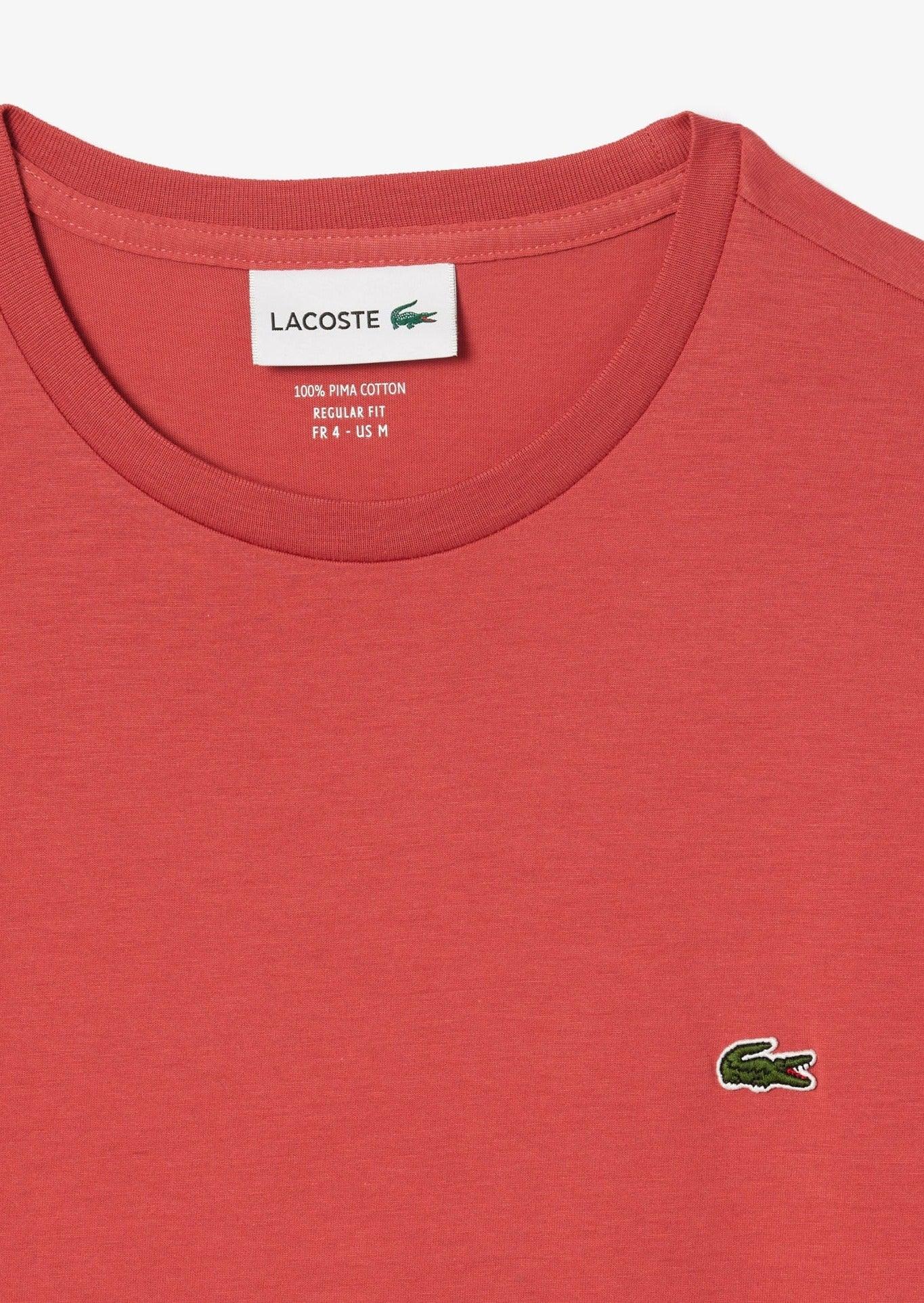 T-shirt Lacoste rouge