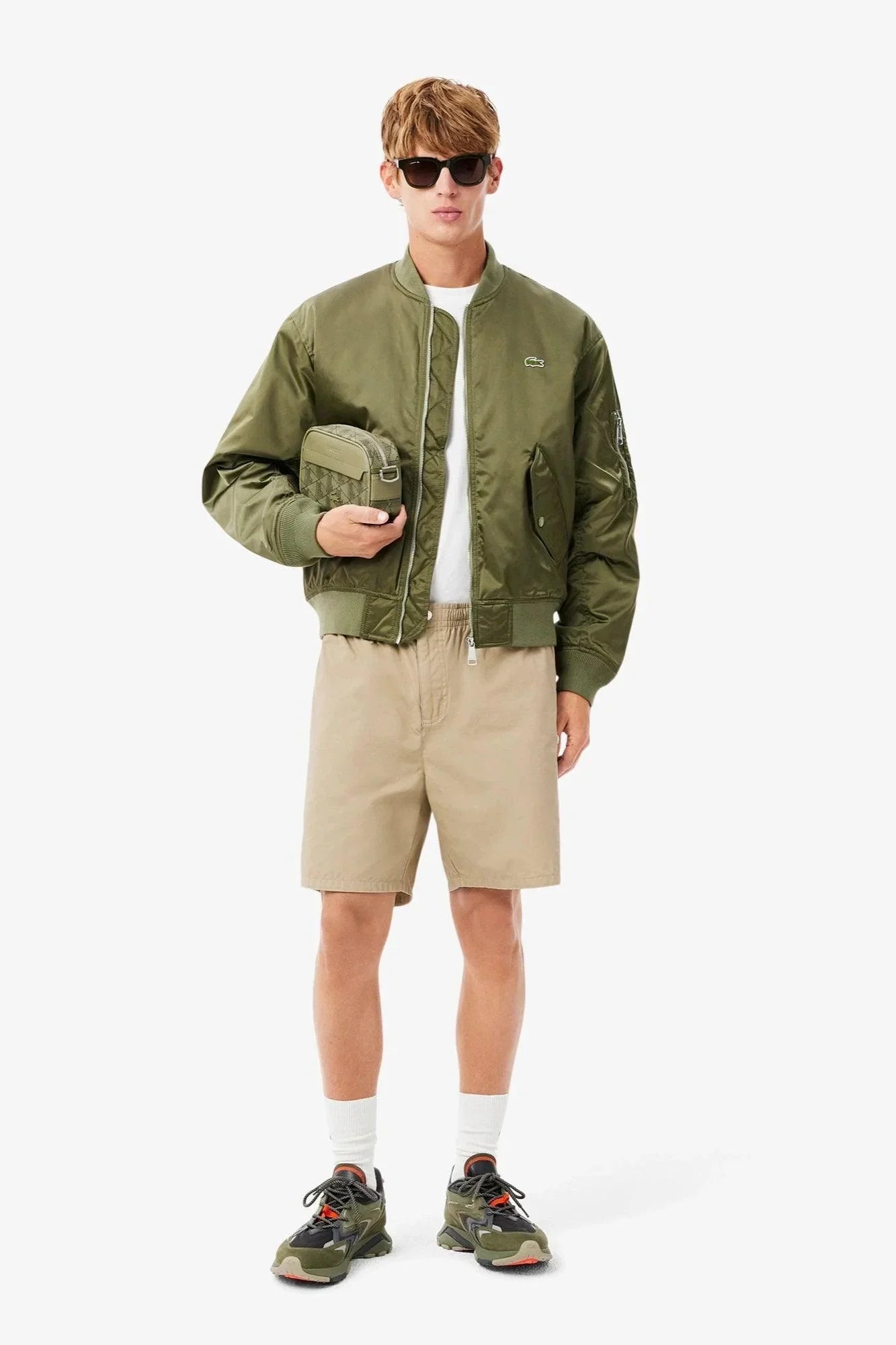 Baskets Lacoste kaki