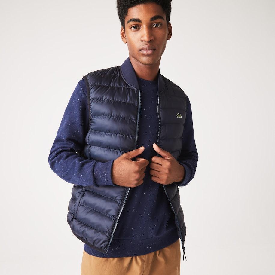 Doudoune sans manches Lacoste marine