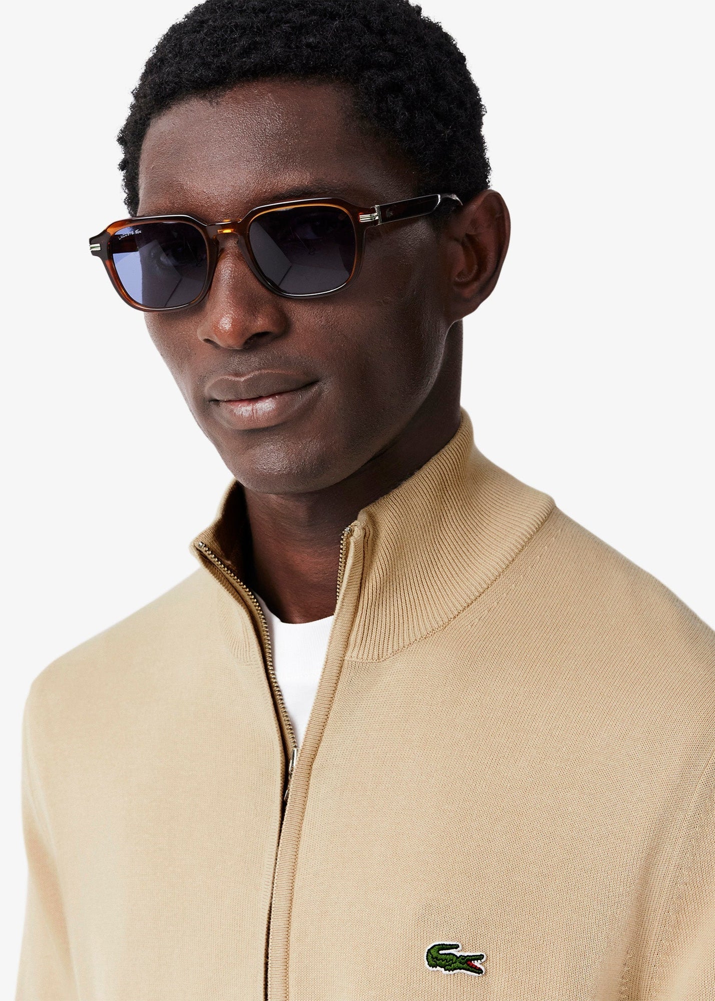 Gilet Lacoste beige